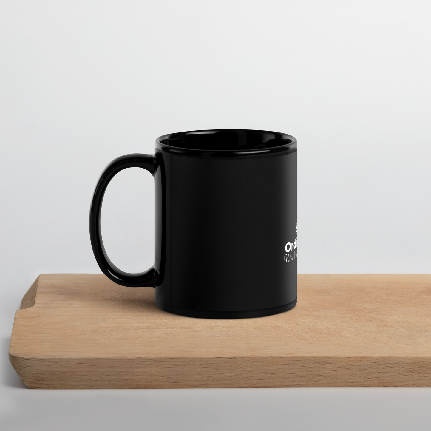 Host's Pick - Black Glossy Mug