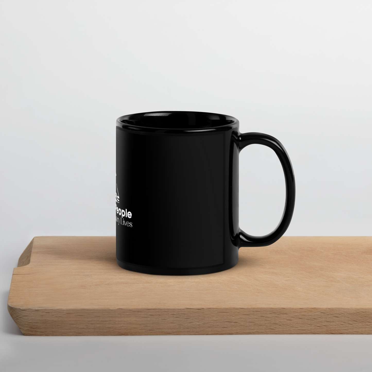 Host's Pick - Black Glossy Mug