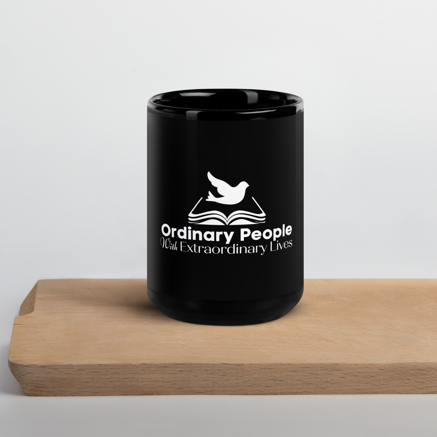 Host's Pick - Black Glossy Mug