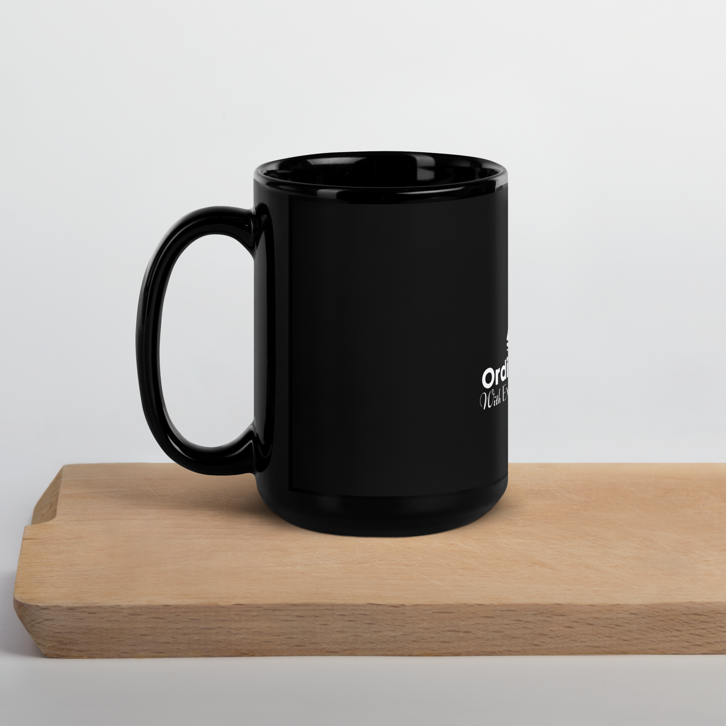Host's Pick - Black Glossy Mug