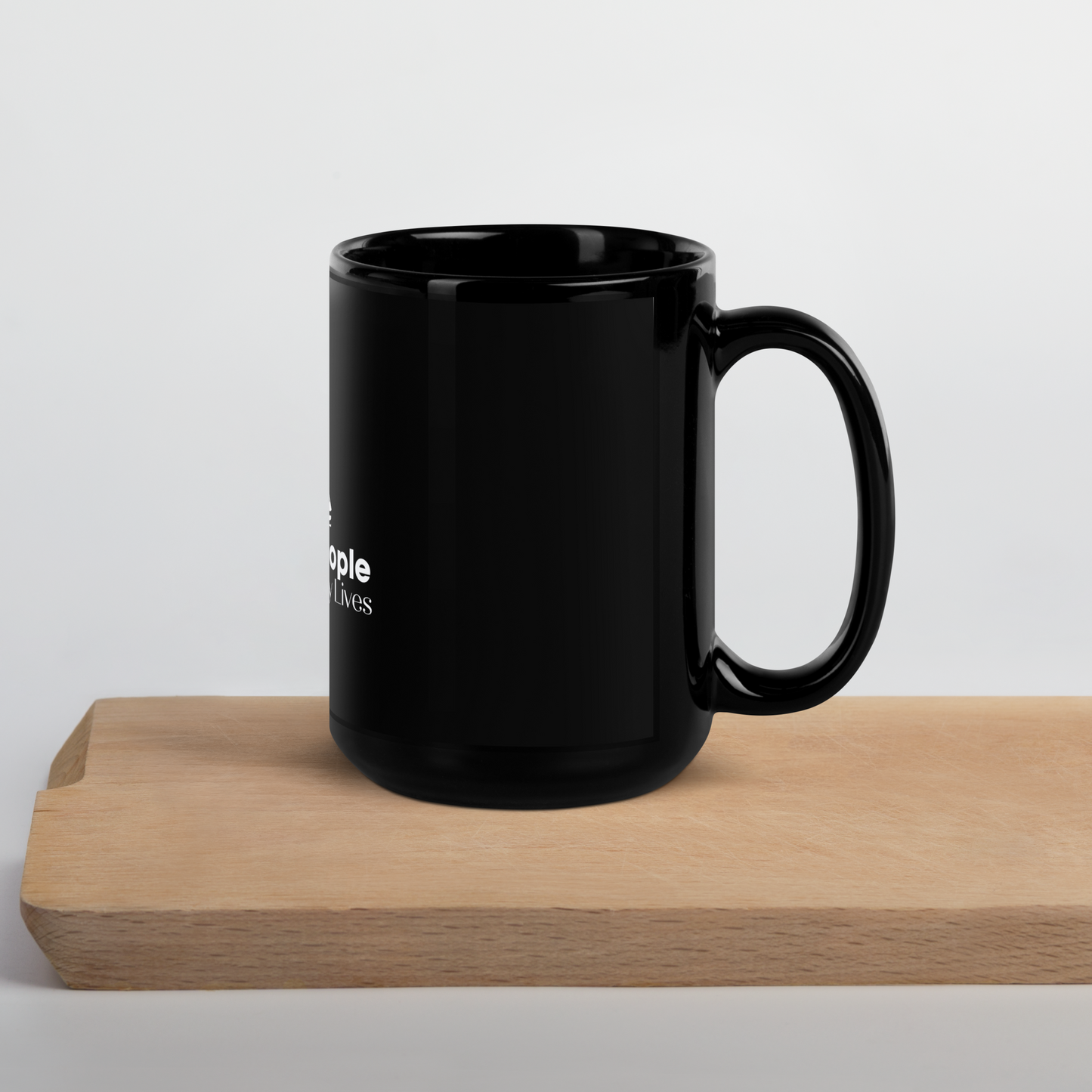 Host's Pick - Black Glossy Mug