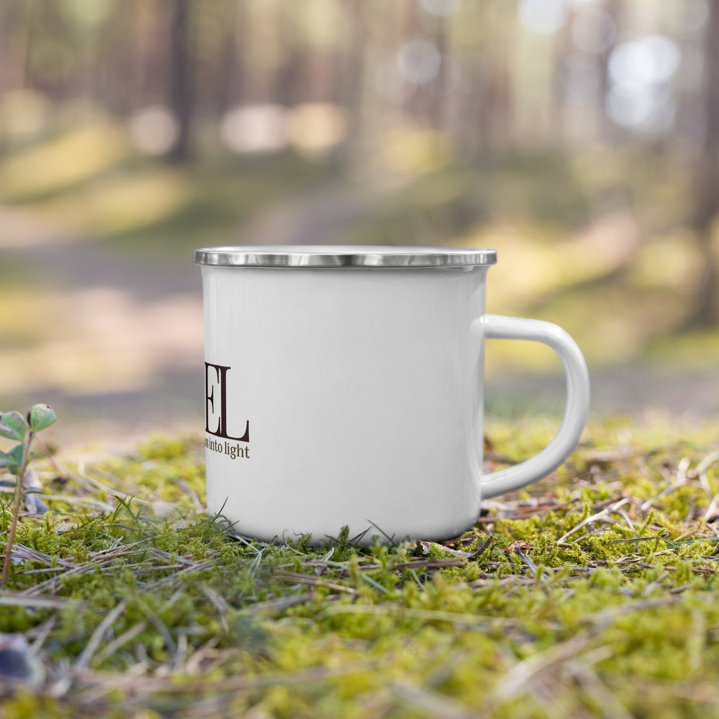 Out of Darkness into Light - Enamel Mug